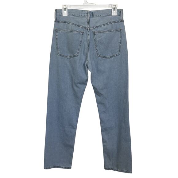 Agolde Parker Jean In Pivot Size 25 Button Fly Light Wash Casual Comfy Classic - Picture 3 of 7